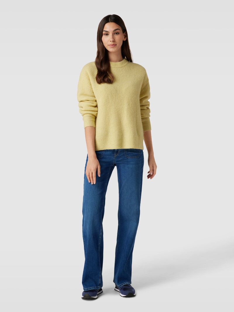 Bootcut Jeans mit weitem Bein Modell 'TESS' in blau
