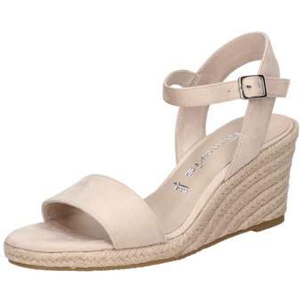Tamaris Keilsandale in beige