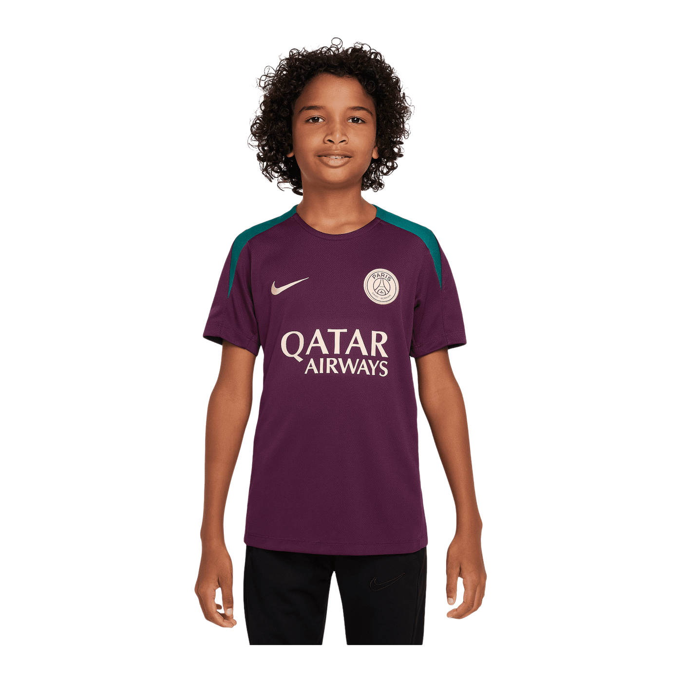 Nike Paris St. Germain Strike Trainingshirt Kids Rot F613