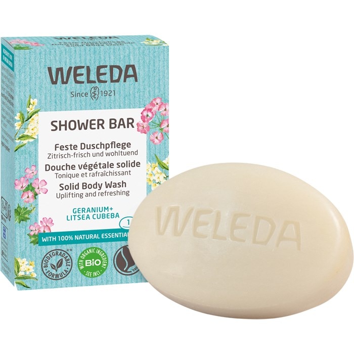 Feste Duschpflege Geranium + Litsea Cubeba