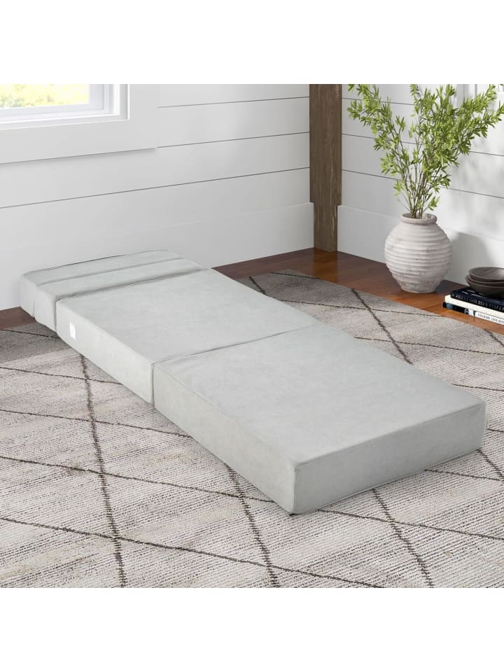 COSTWAY 3 in 1 Schlafsofa in Grau günstig kaufen 190 cm
