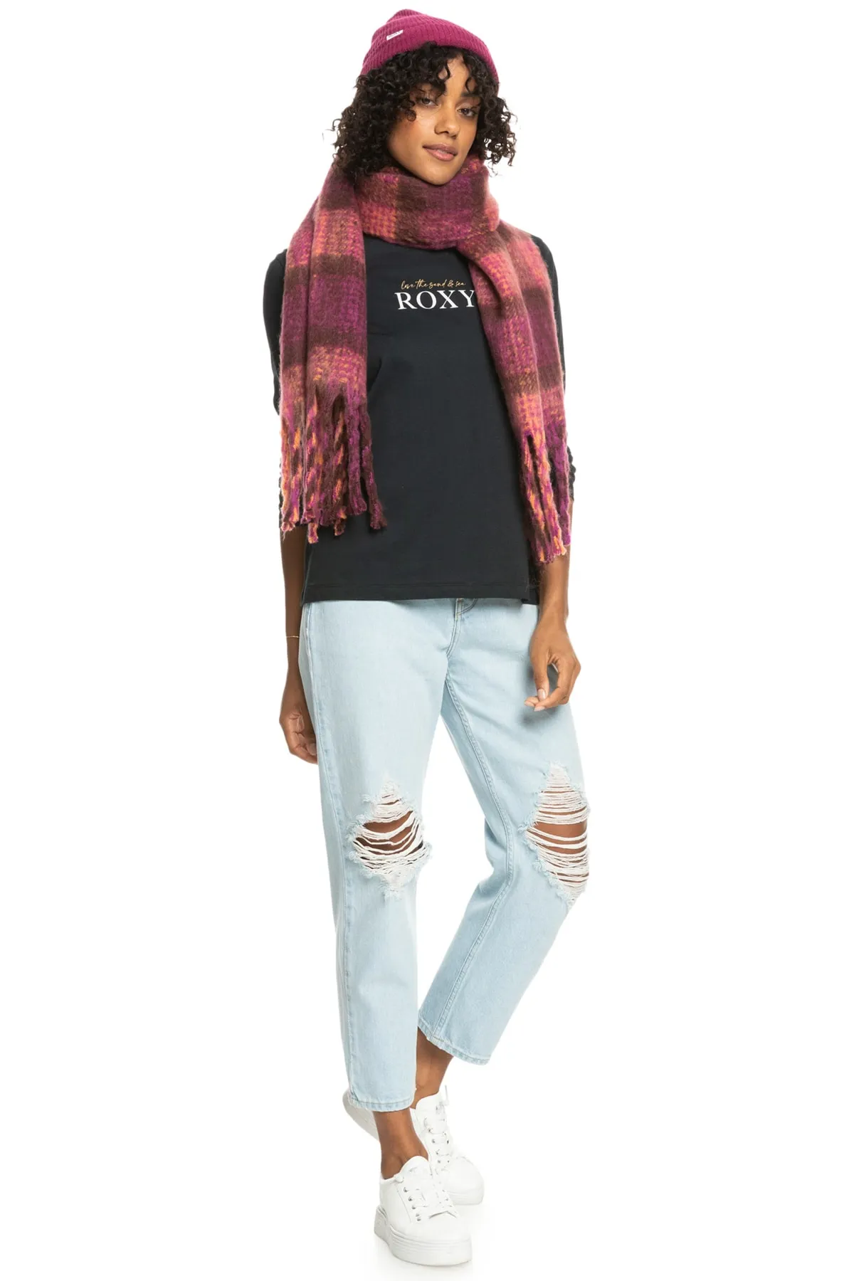 Roxy  Schals ERJAA04200-RSY1 BITTER CHOCOLATE HALLO PLAID