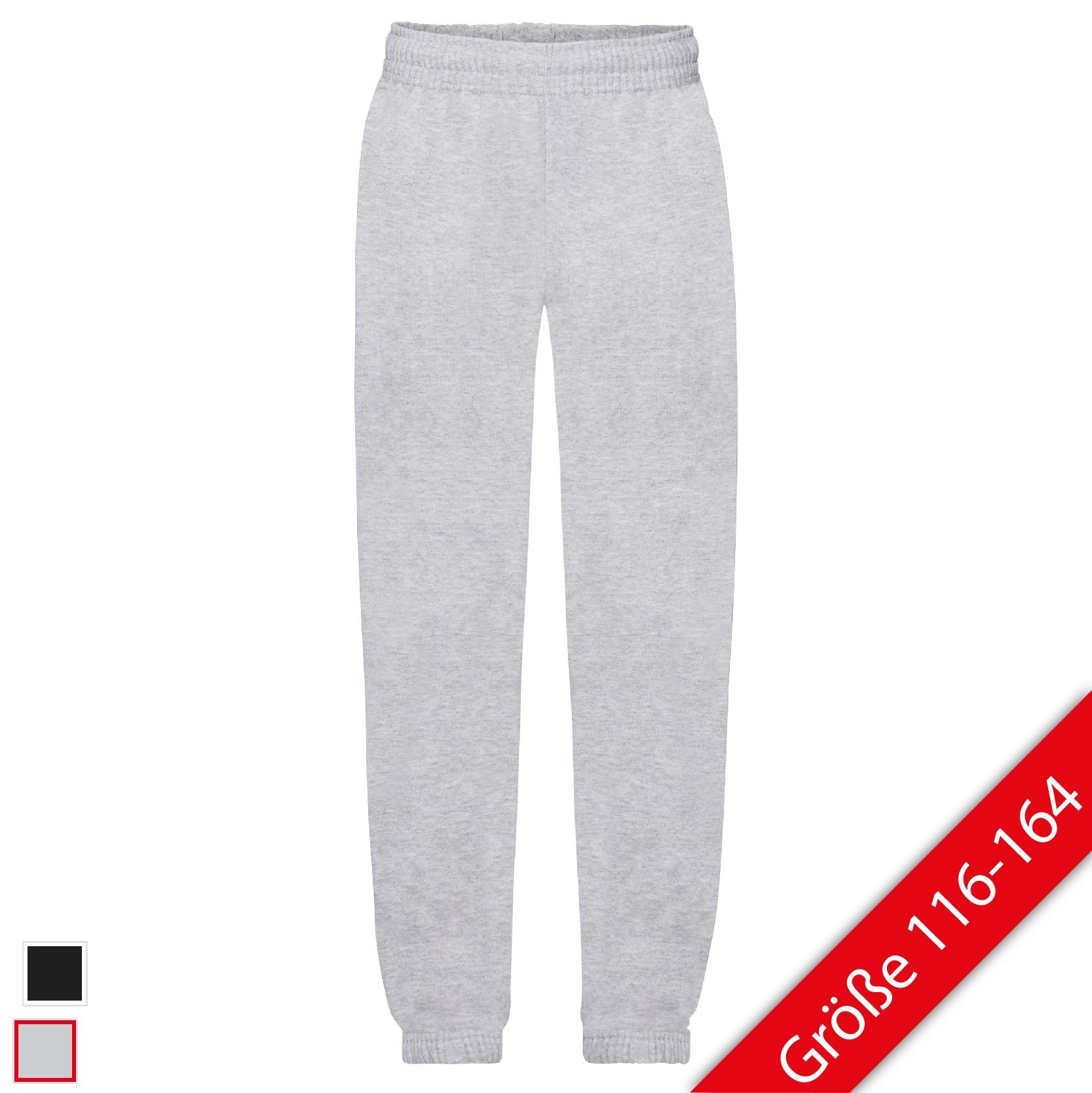 Fruit of the Loom Homewearhose Kids Premium Elasticated Cuff Jog Pants