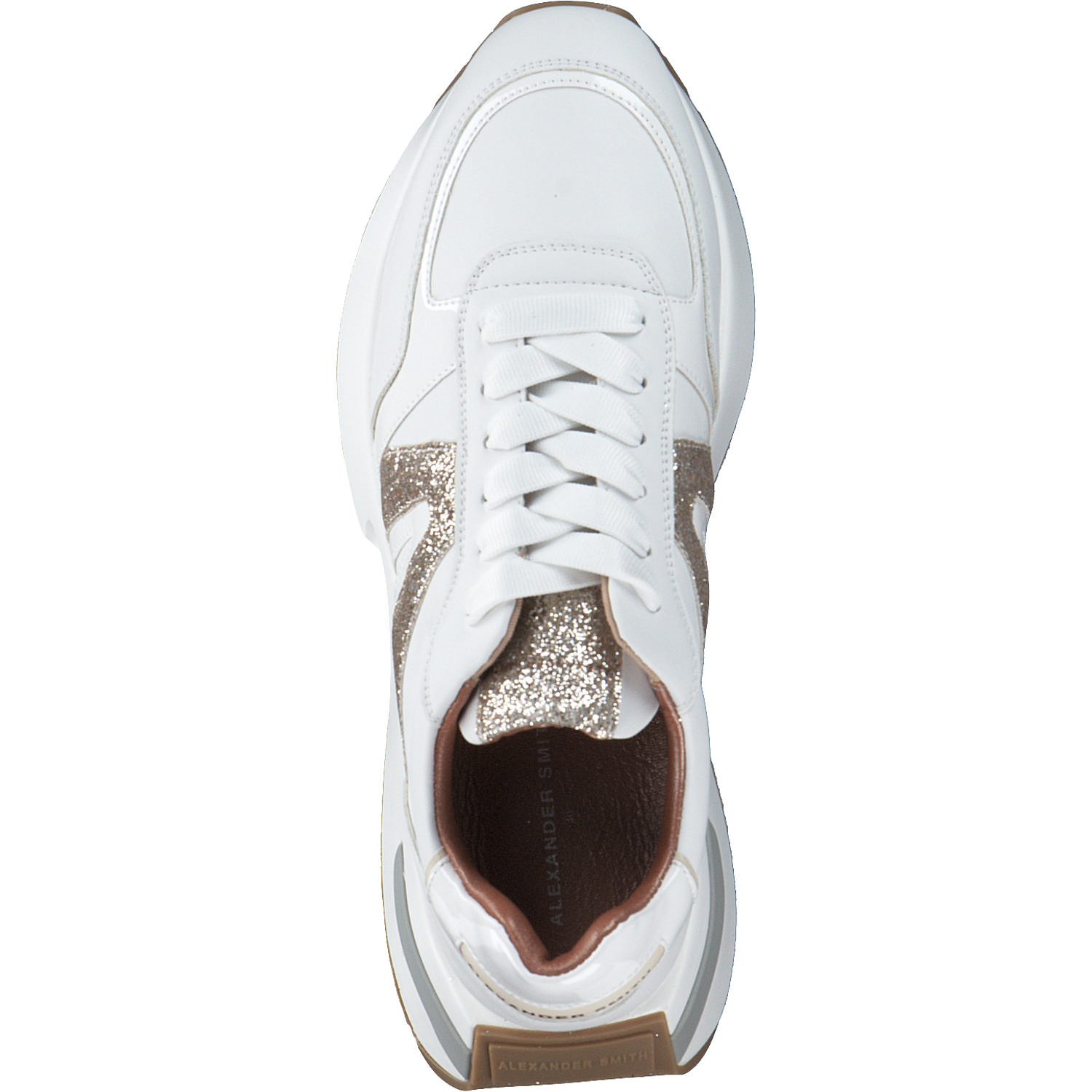 Alexander Smith Hyde AW S2D, Sneakers Low, Damen, weiss