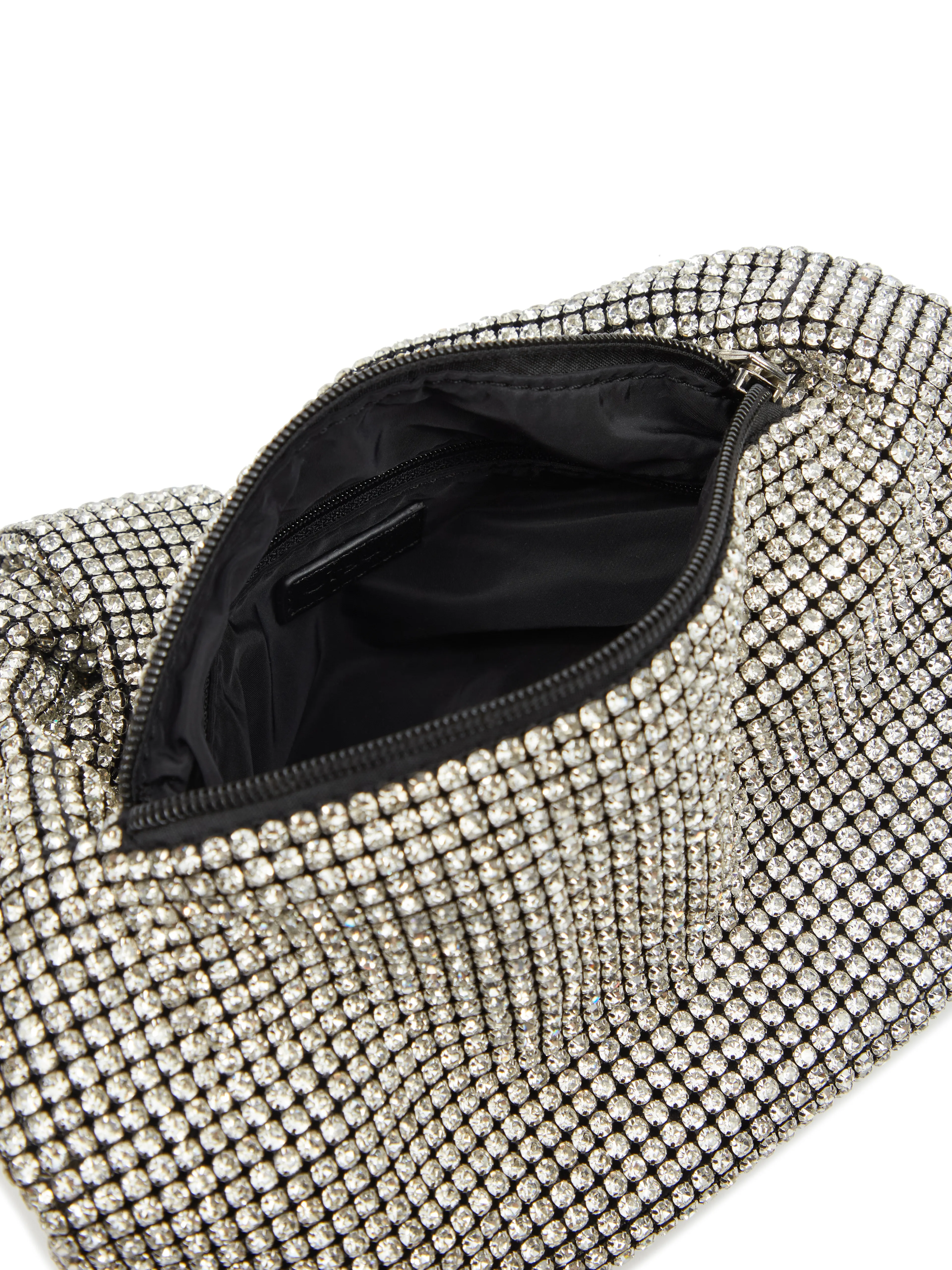 Silberne Damenhandtasche ORSAY