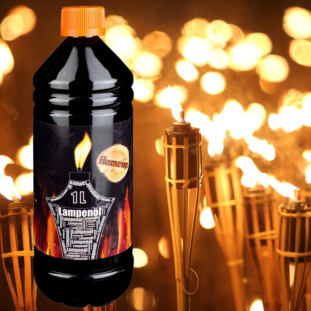 Flameup Lampenöl Set 6 L Lampenöl Petroleum Heizung Kamin Öllampe Laterne Öl Flameup