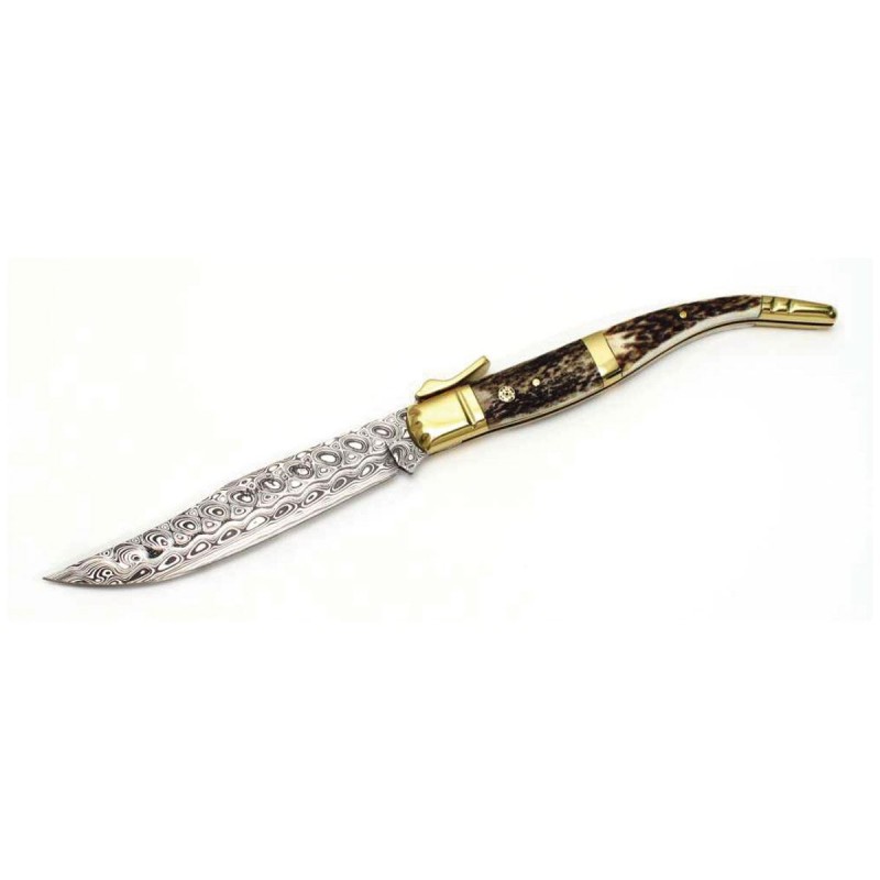 Muela, Navaja Curro damascus inox