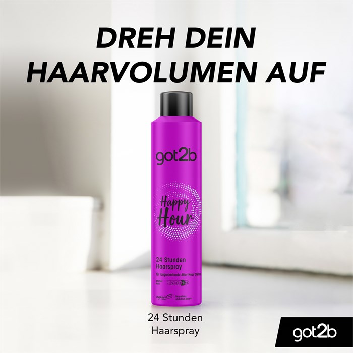 Happy Hour 24 Stunden Haarspray