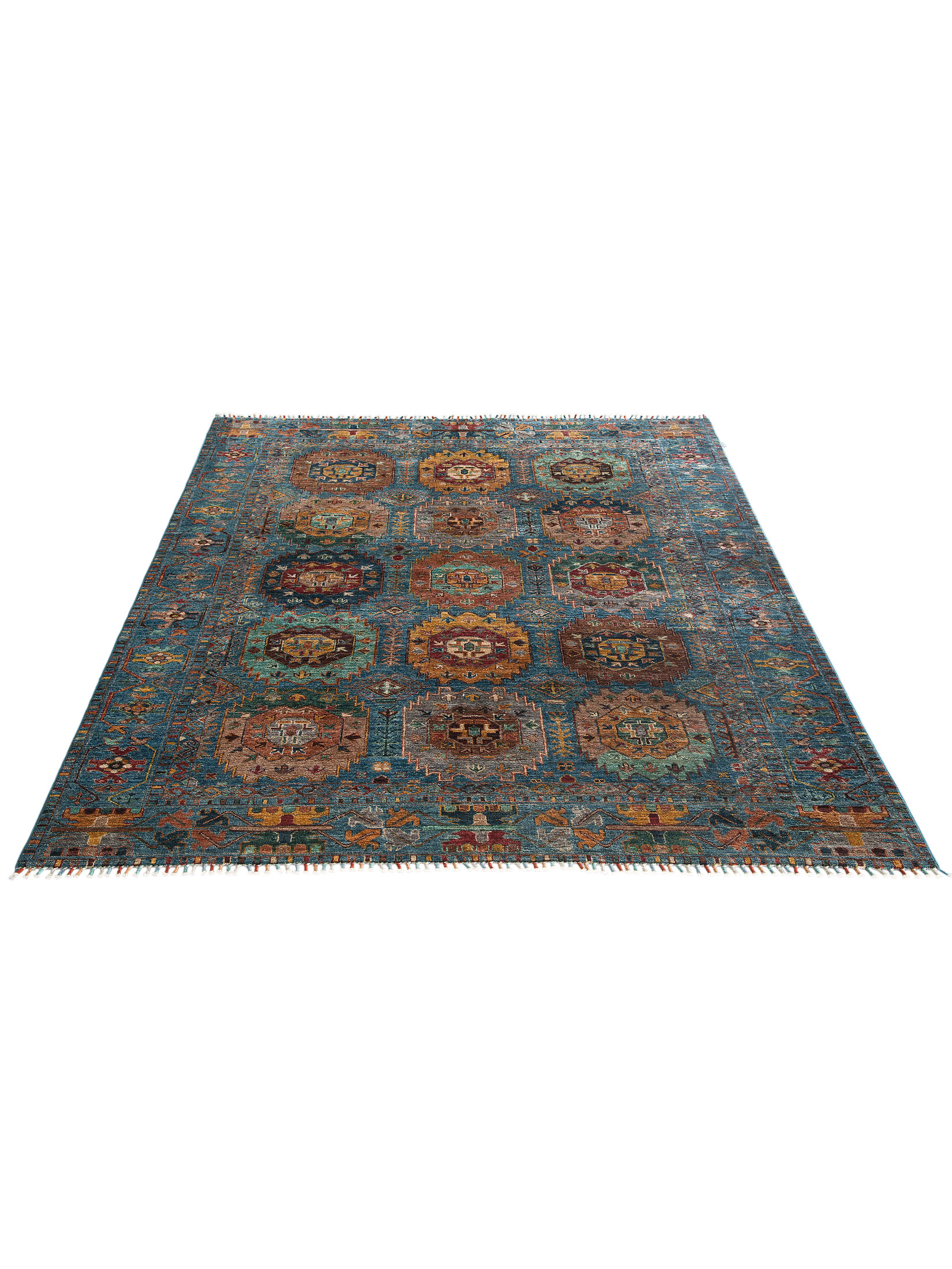 Kazak Ghazni ca. 173 x 243 cm, Unikat / Einzelstück