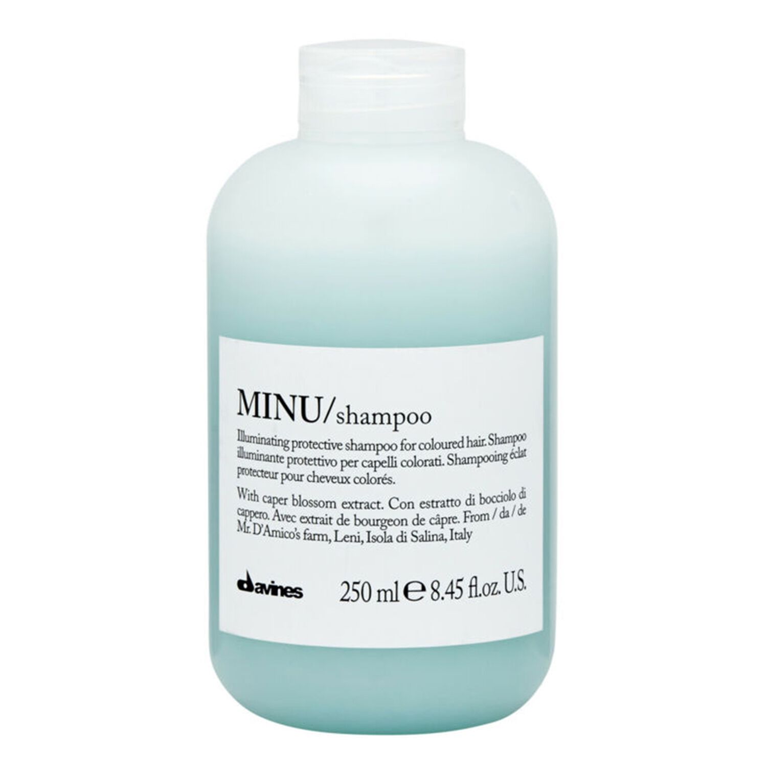 Davines MINU Shampoo Shampooing Eclat Cheveux Colorés 250 ml