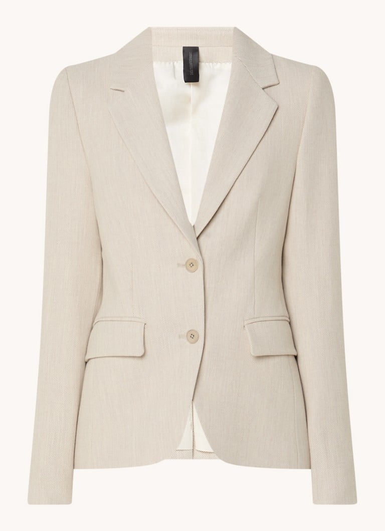 Blazer Bundrey di DRYKORN in misto lana con tasche a patta