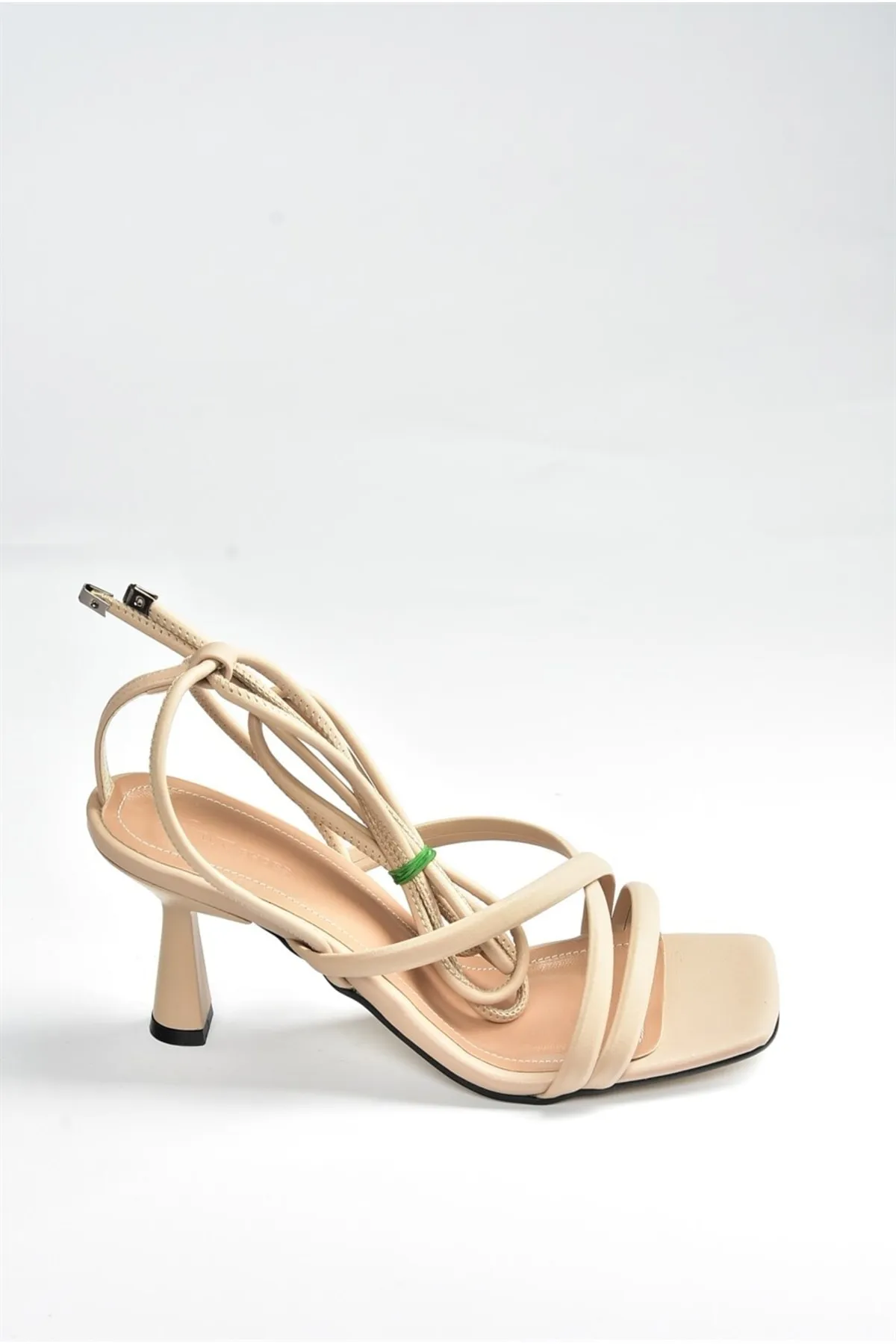 Fox Shoes  Damen-Lederschuhe mit Knöchelriemen und Absatz K404070209