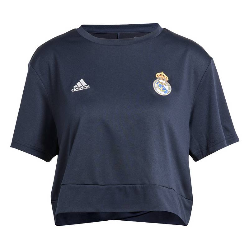 adidas Real Madrid Crop-Shirt T-Shirt Damen