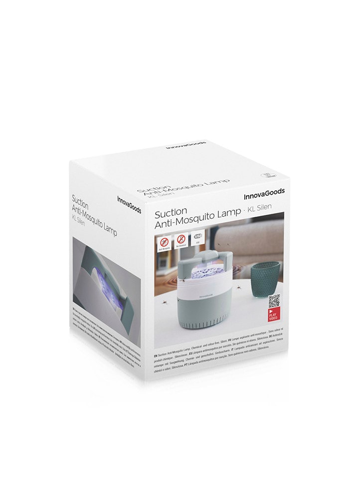 InnovaGoods Elektrischer Mückenschutz in Grau/ Weiß - (H)14 x Ø 12 cm günstig kaufen onesize