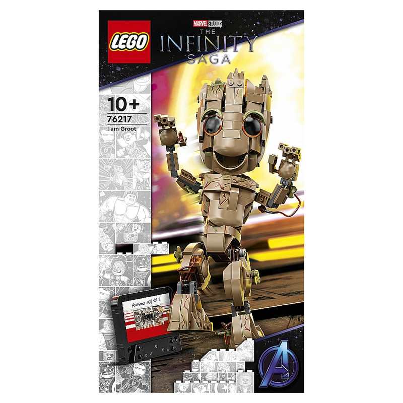 76217 Je s'appelle groot LEGO Marvel Super Heroes