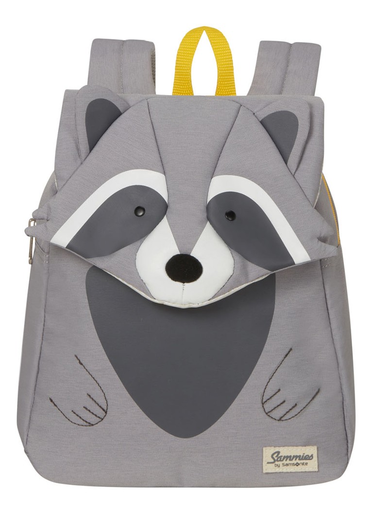 Rucsac Samsonite Happy Sammies Remy Raccoon, mărimea S, cu aplicație