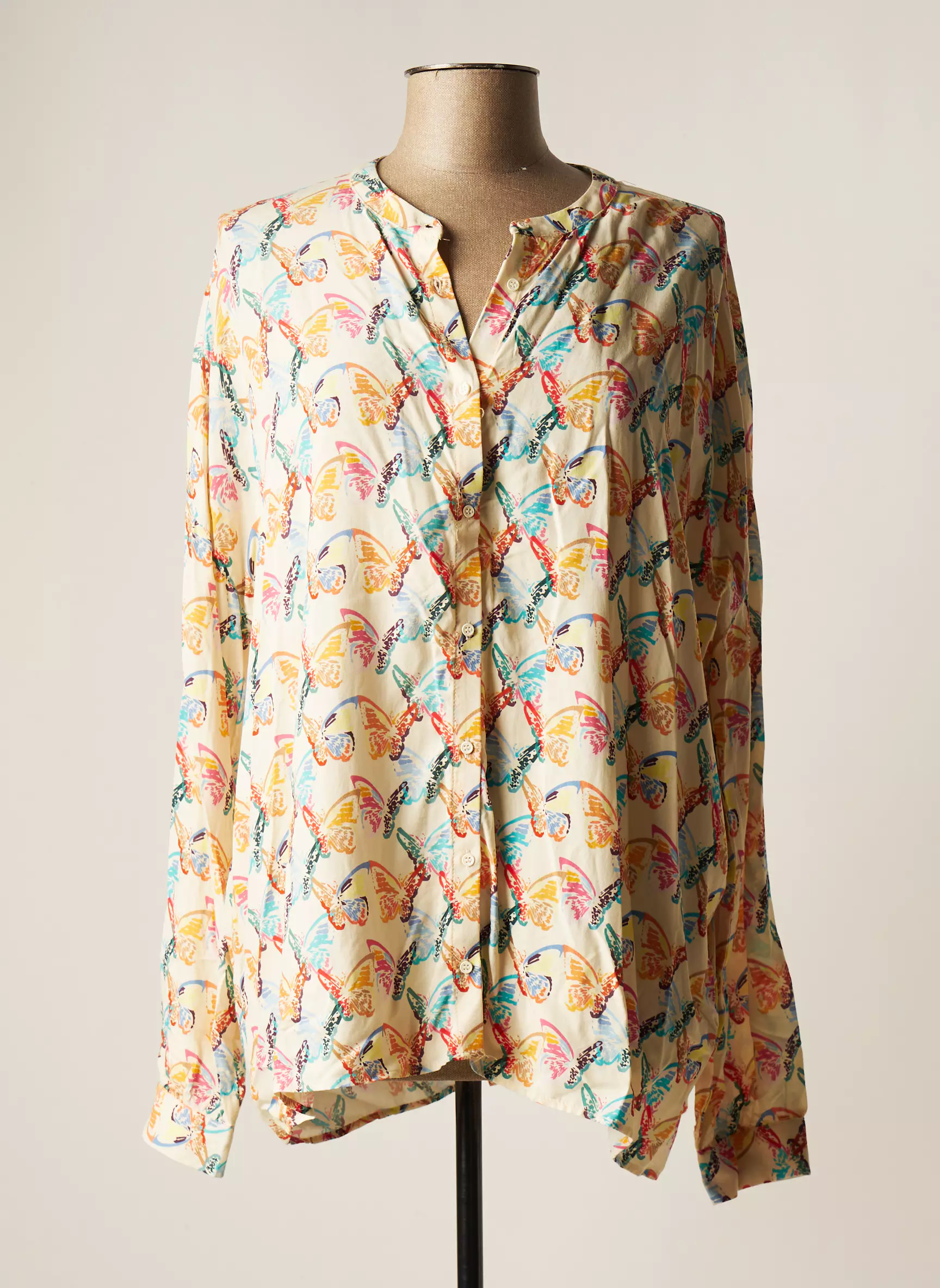 Five Chemisiers Femme couleur beige