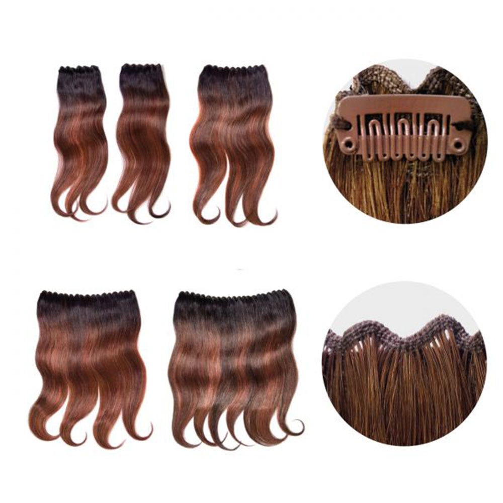 Balmain Clip-in Weft Set Milan Memory Hair 45cm