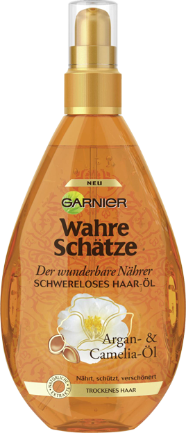 Garnier Wahre Schätze Haar-Öl Argan- & Camelia-Öl