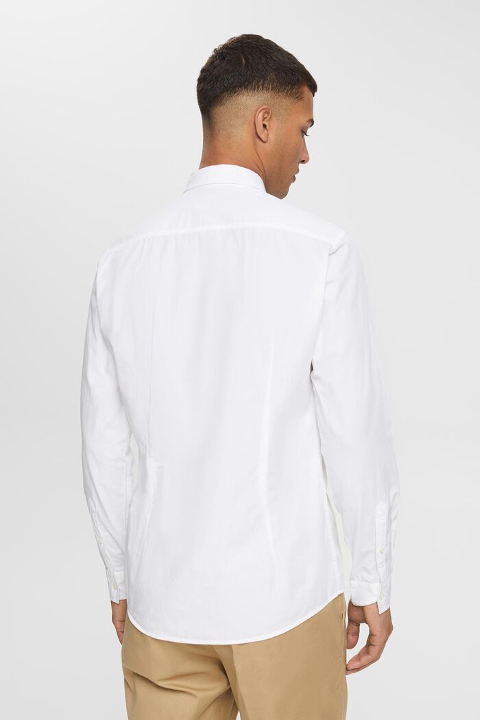 Nachhaltiges Baumwollhemd Slim Fit