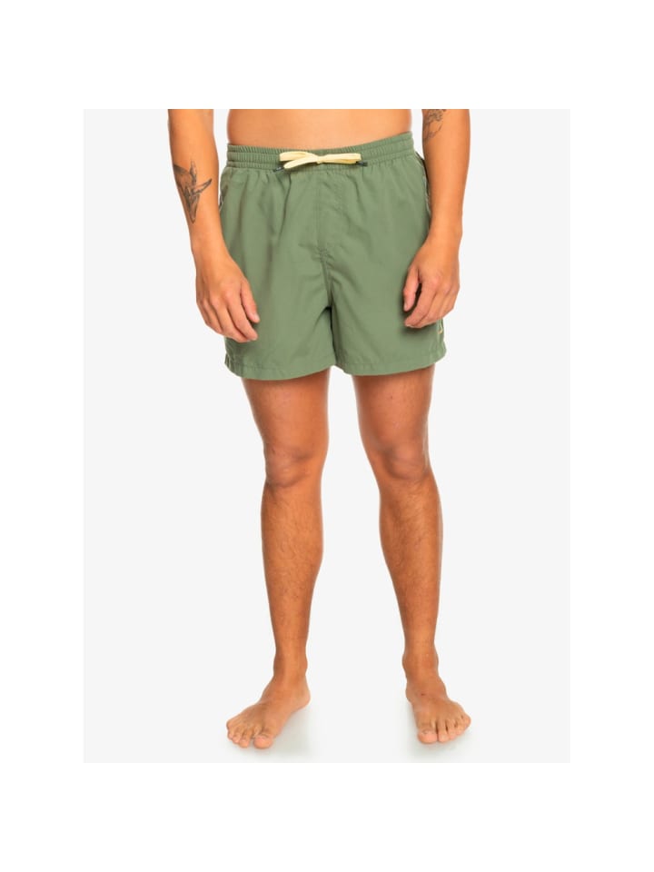 Quicksilver Badeshorts in Grün günstig kaufen