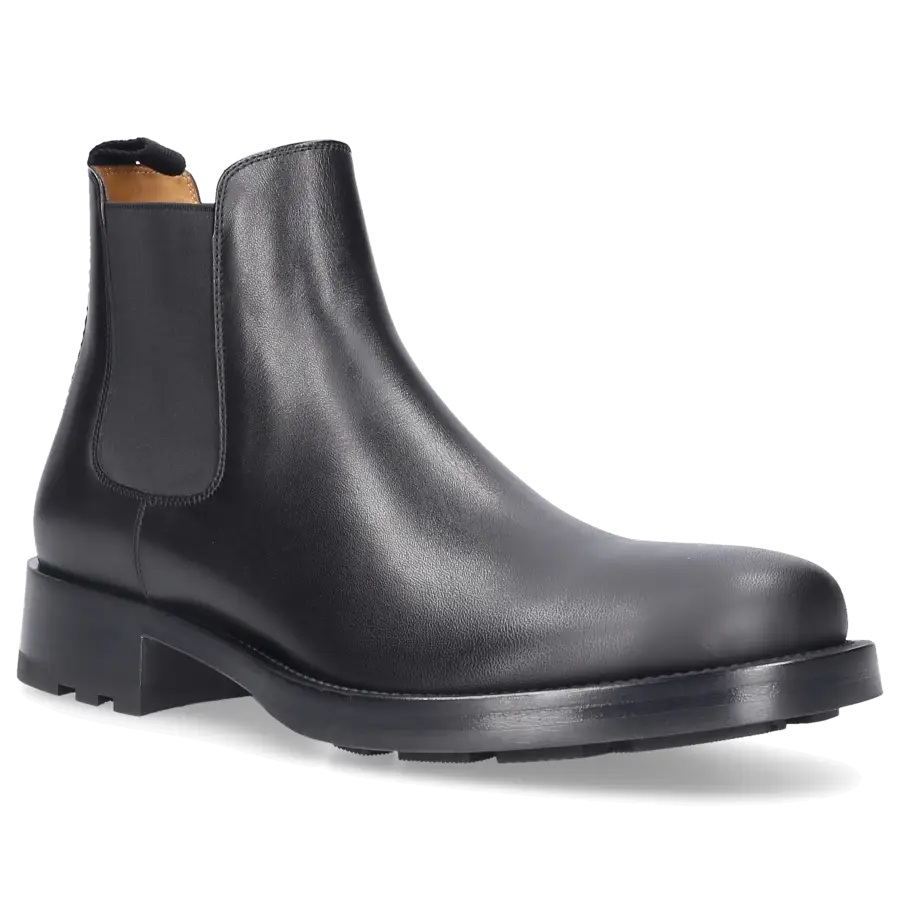 Valentino Garavani - Stiefel ROMAN STUD BEATLE Kalbsleder - schwarz