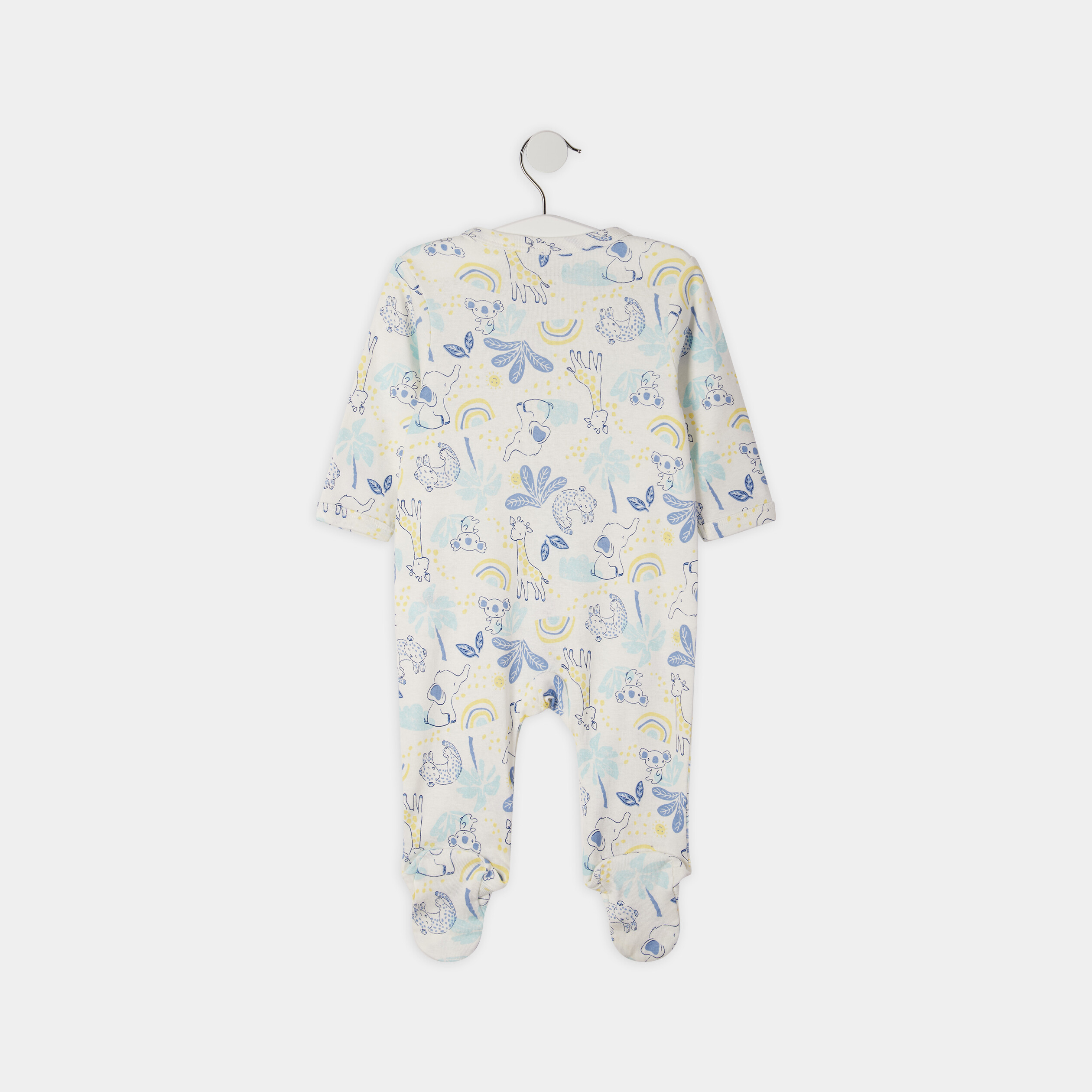 Pyjama Kimbaloo blanc bébé garçon | La Halle
