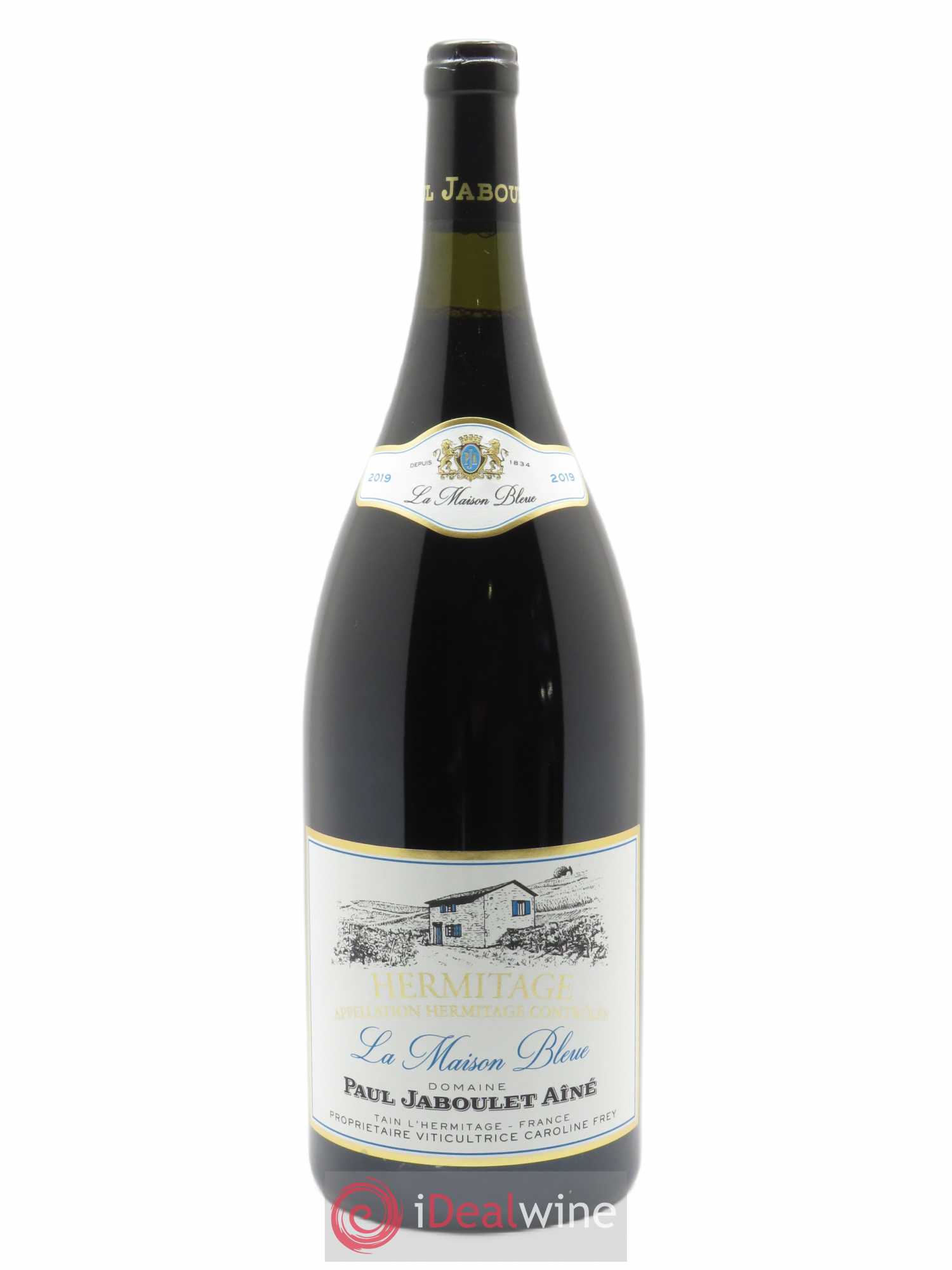 Hermitage La Maison Bleue Paul Jaboulet Ainé  2019 - Lot de 1 Magnum