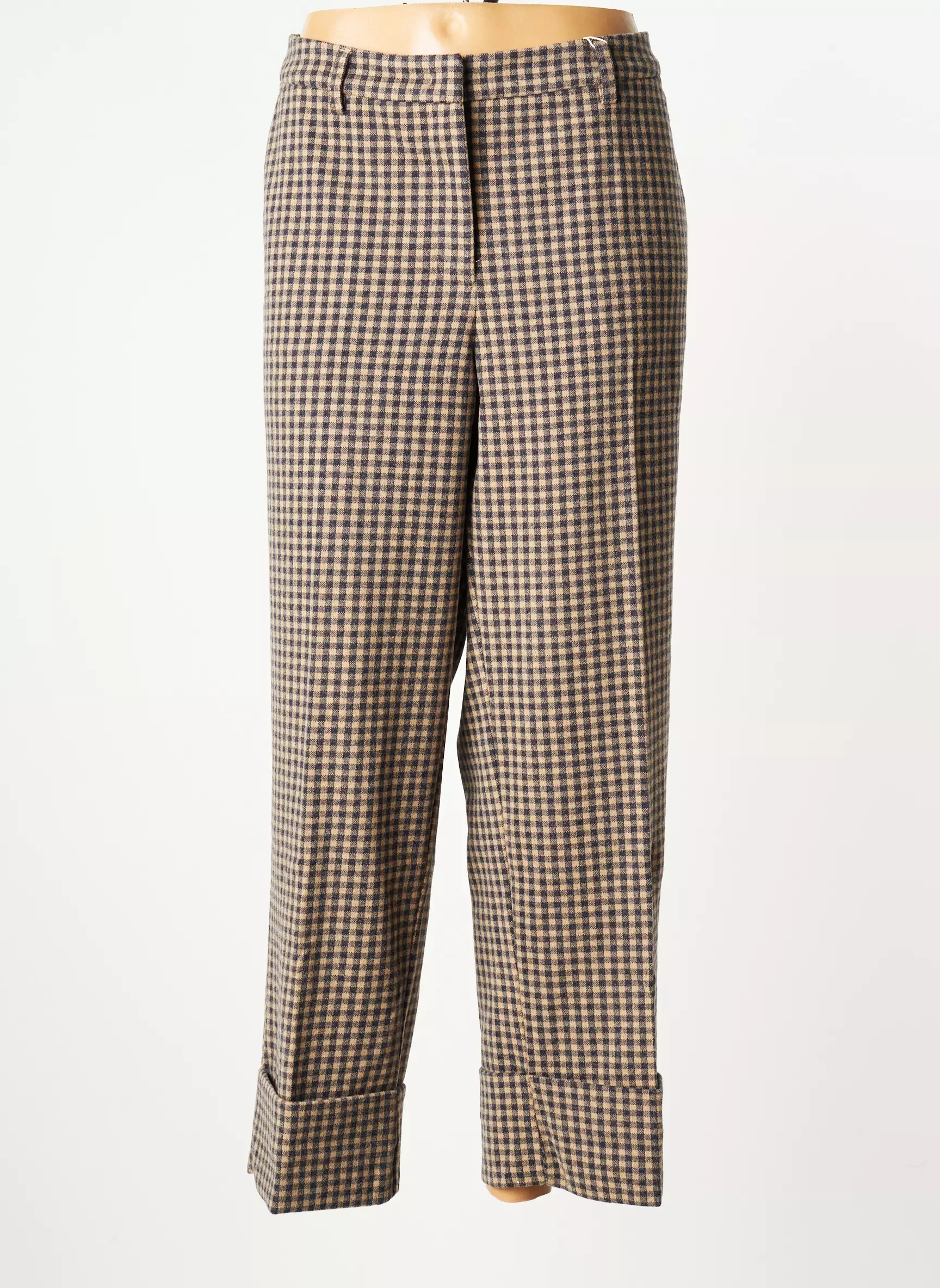 Tom Tailor Pantalons Droits Femme couleur beige