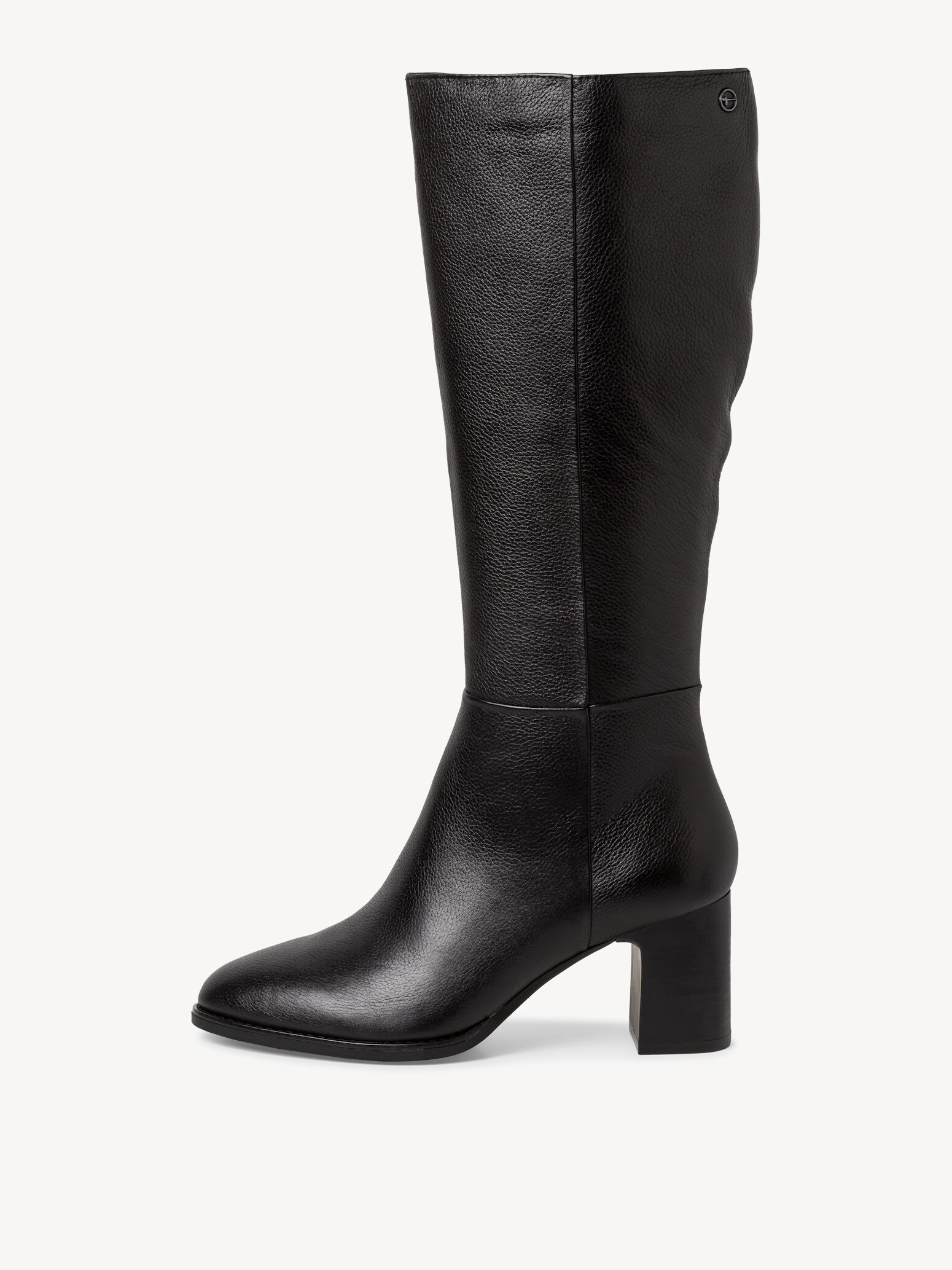 Bottes en cuir - noir