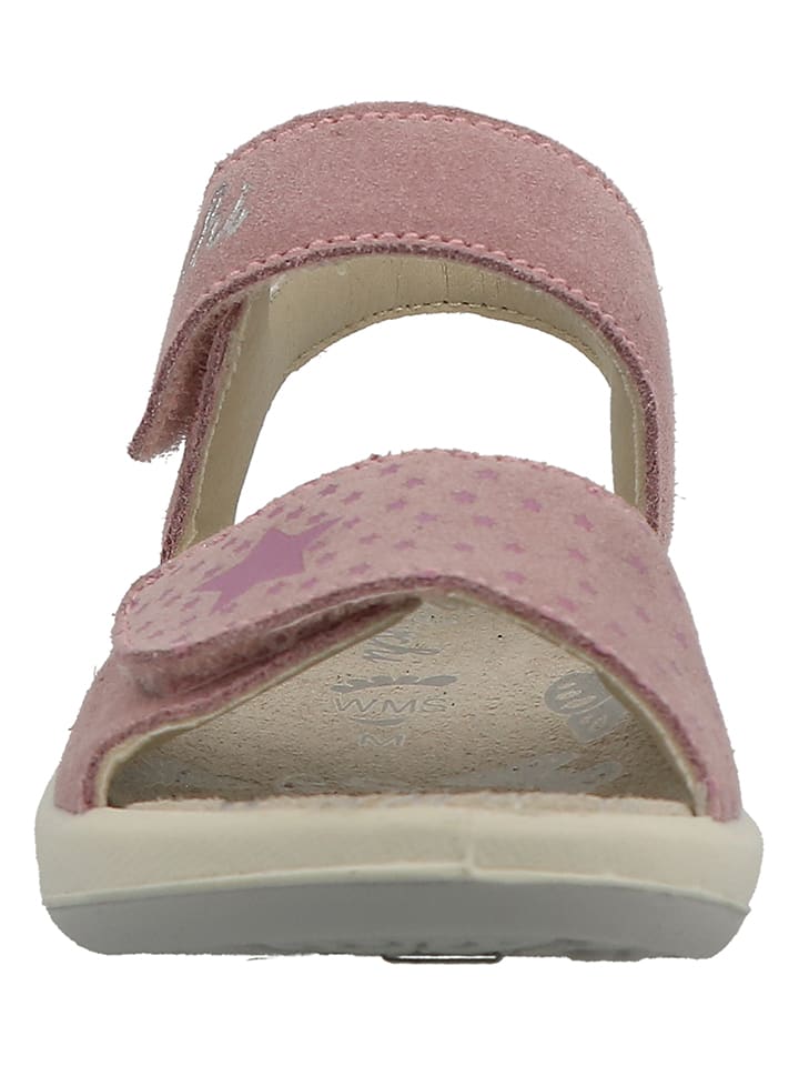 Lurchi Leder-Sandalen in Rosa günstig kaufen