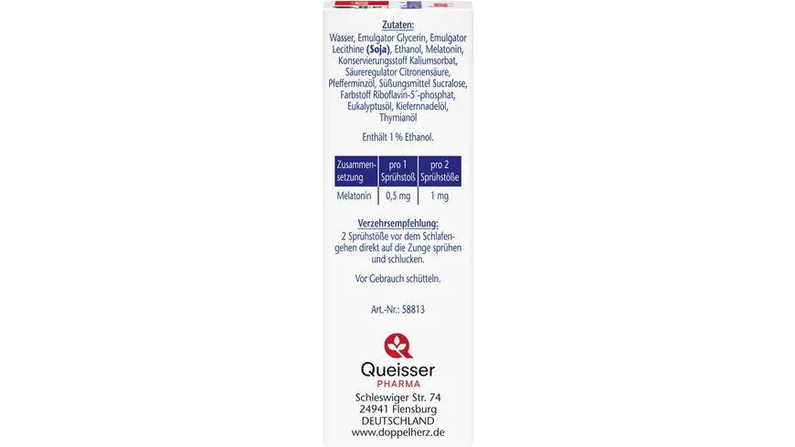 Doppelherz Melatonin Spray 20 ml