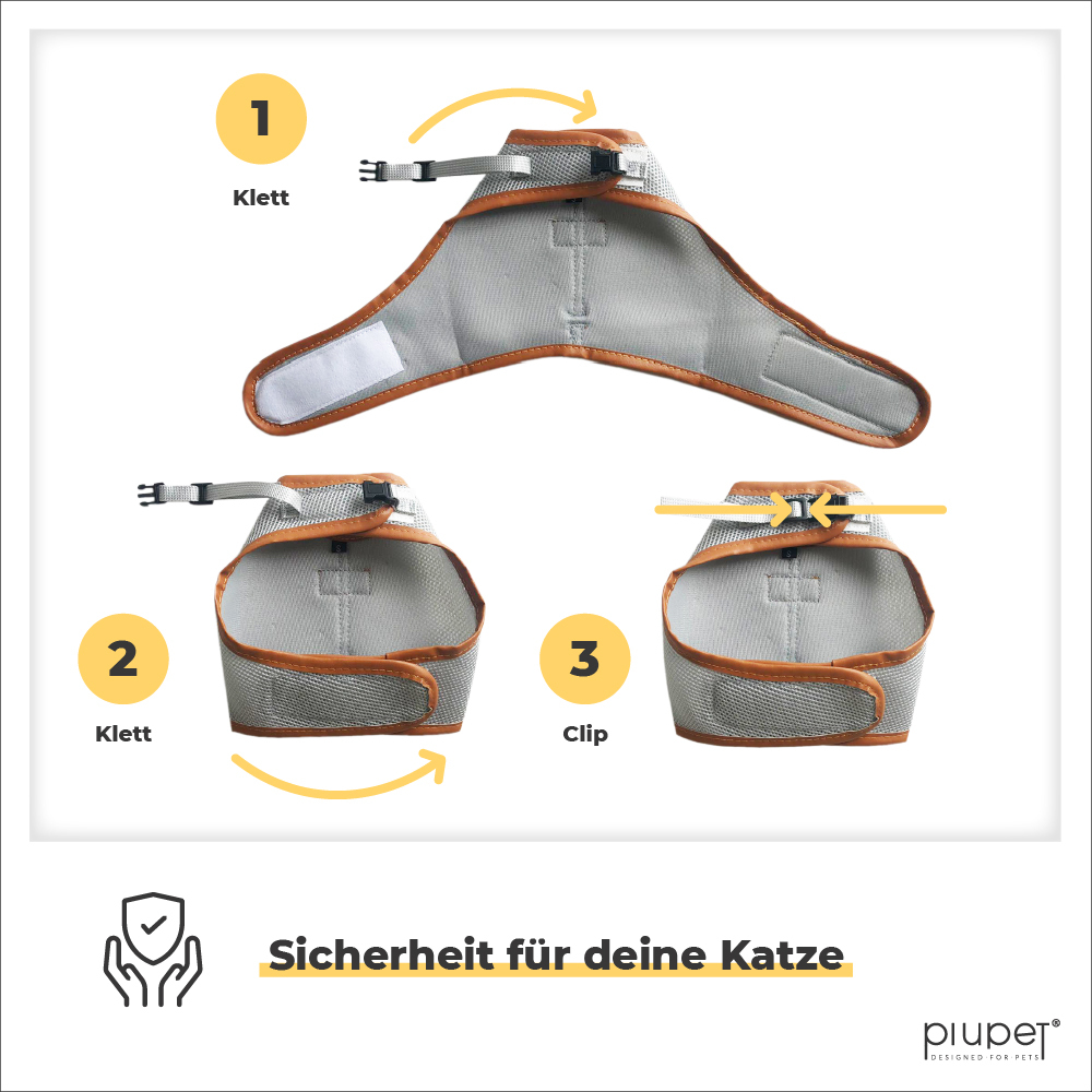 PIUPET Geschirre & Leinen PIUPET Katzengeschirr M