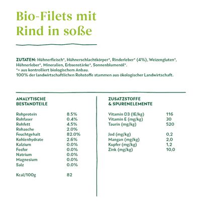 Yarrah Bio Filets in Soße 14 x 85 g