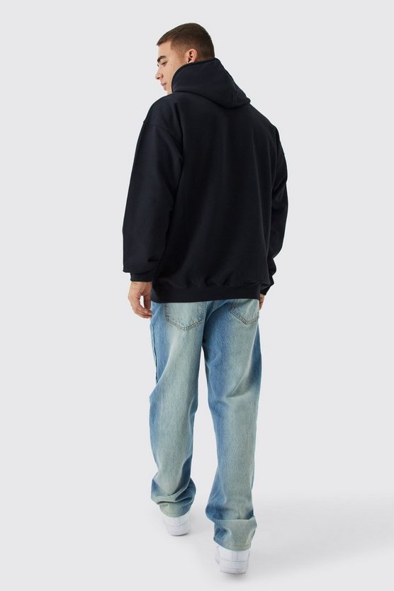 Oversize Hoodie mit lizenziertem Iron Maiden Print