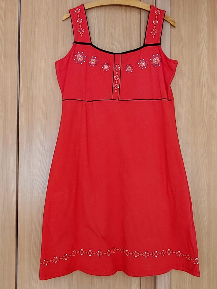 Coline Kleid in Rot günstig kaufen XL