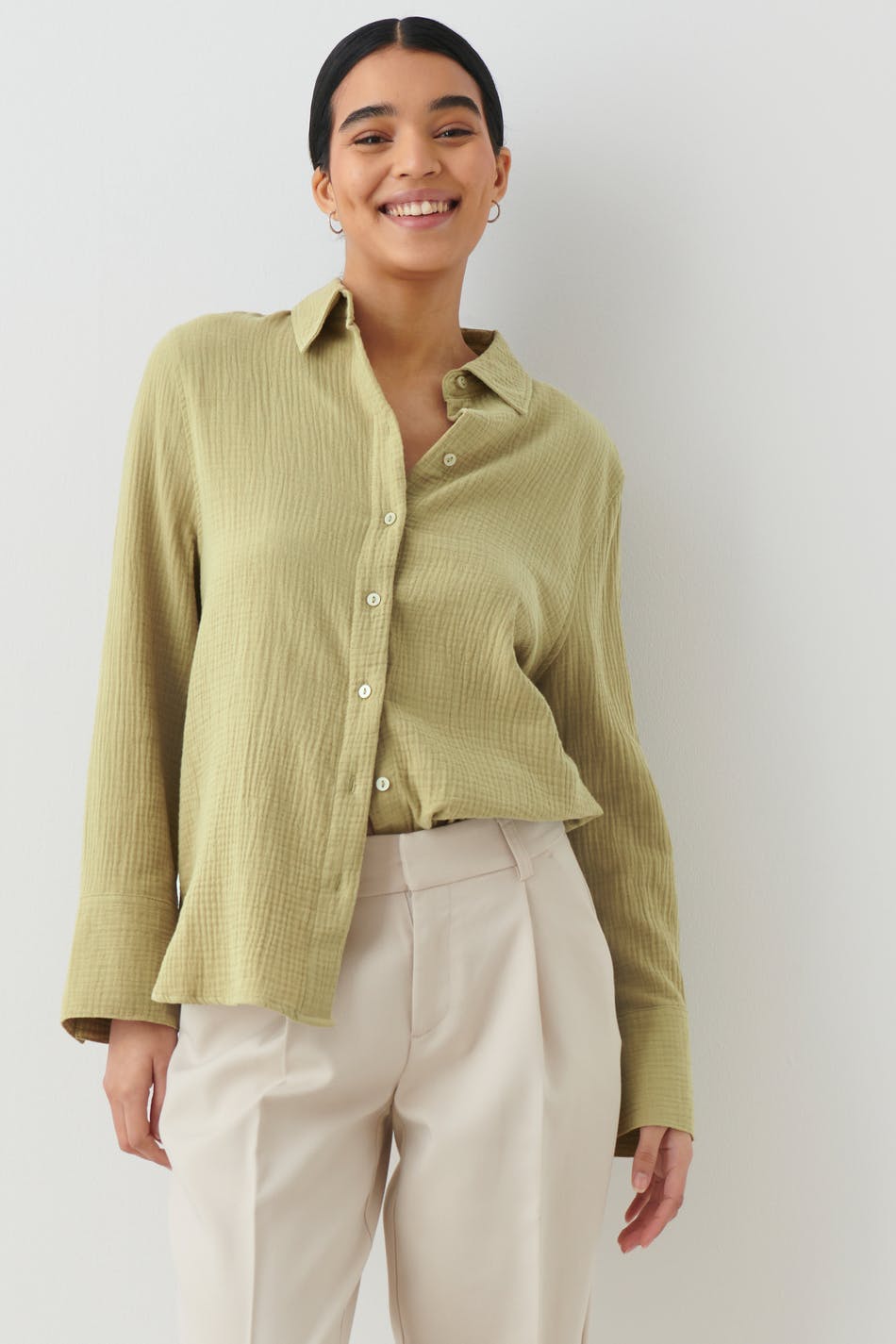 Siriana gauze shirt
