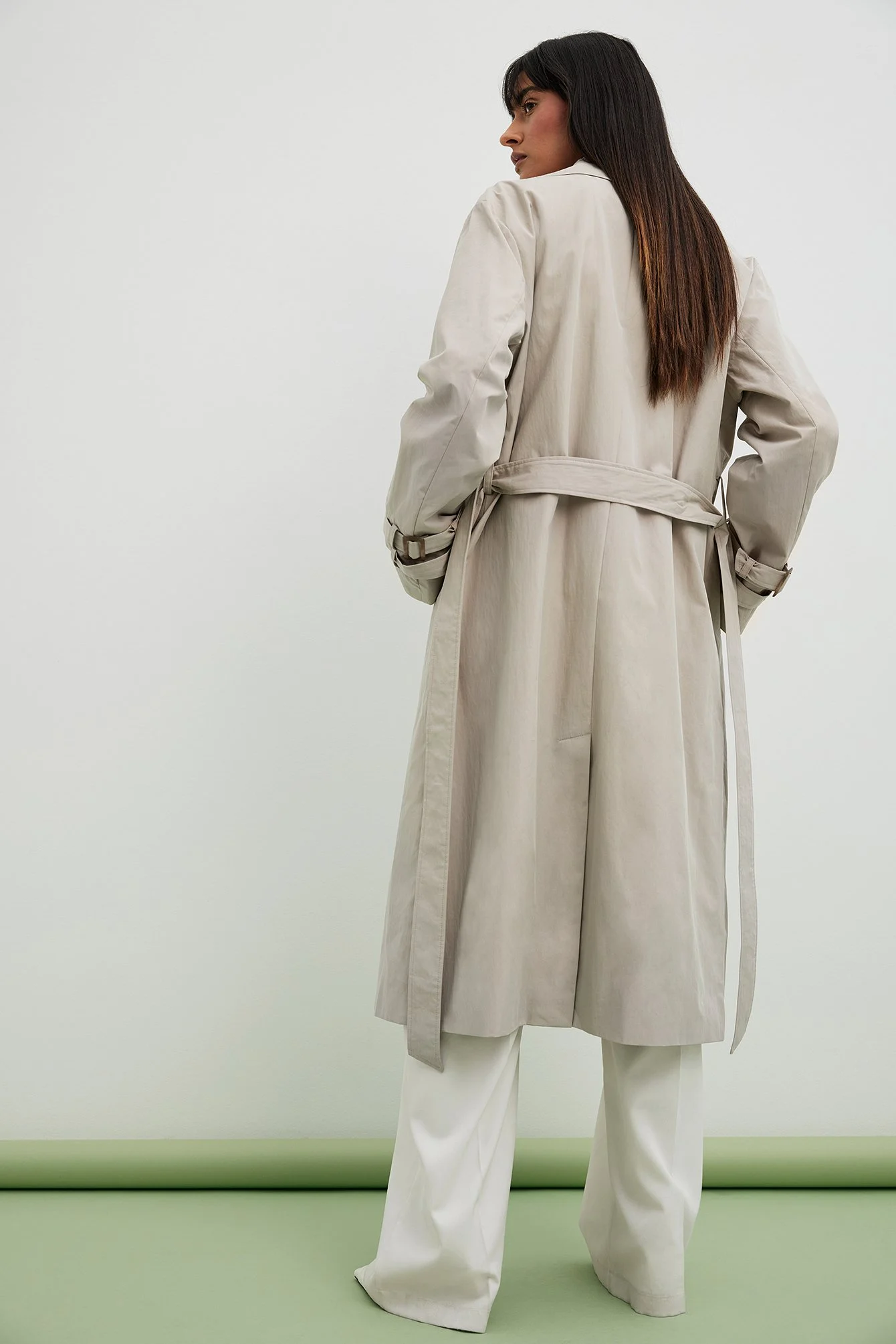 Trenchcoat mit Doppelknöpfen