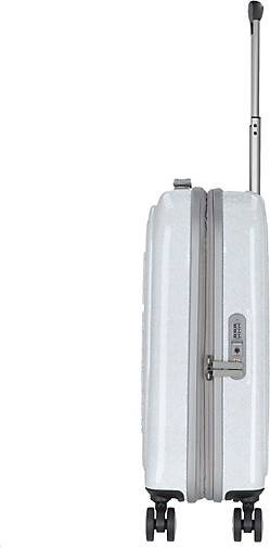 Mandarina Duck LOGODUCK + Glitter 4 Rollen Kabinentrolley 55 cm