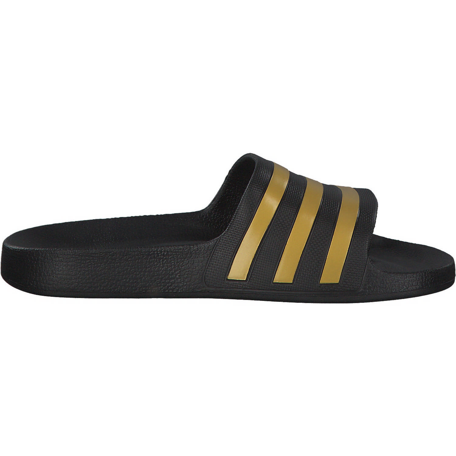 Adidas Core Adilette Aqua W, Badeschuhe, Damen, Schwarz (CBLACK/GOLDMT/CBLACK)