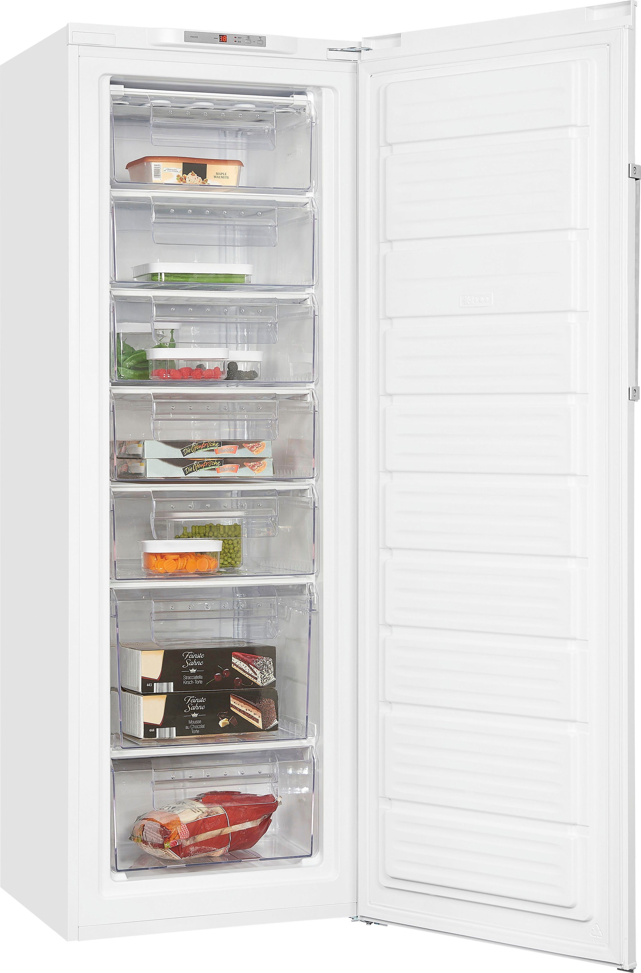 exquisit Gefrierschrank GS280-HE-040D, 171 cm hoch, 60 cm breit