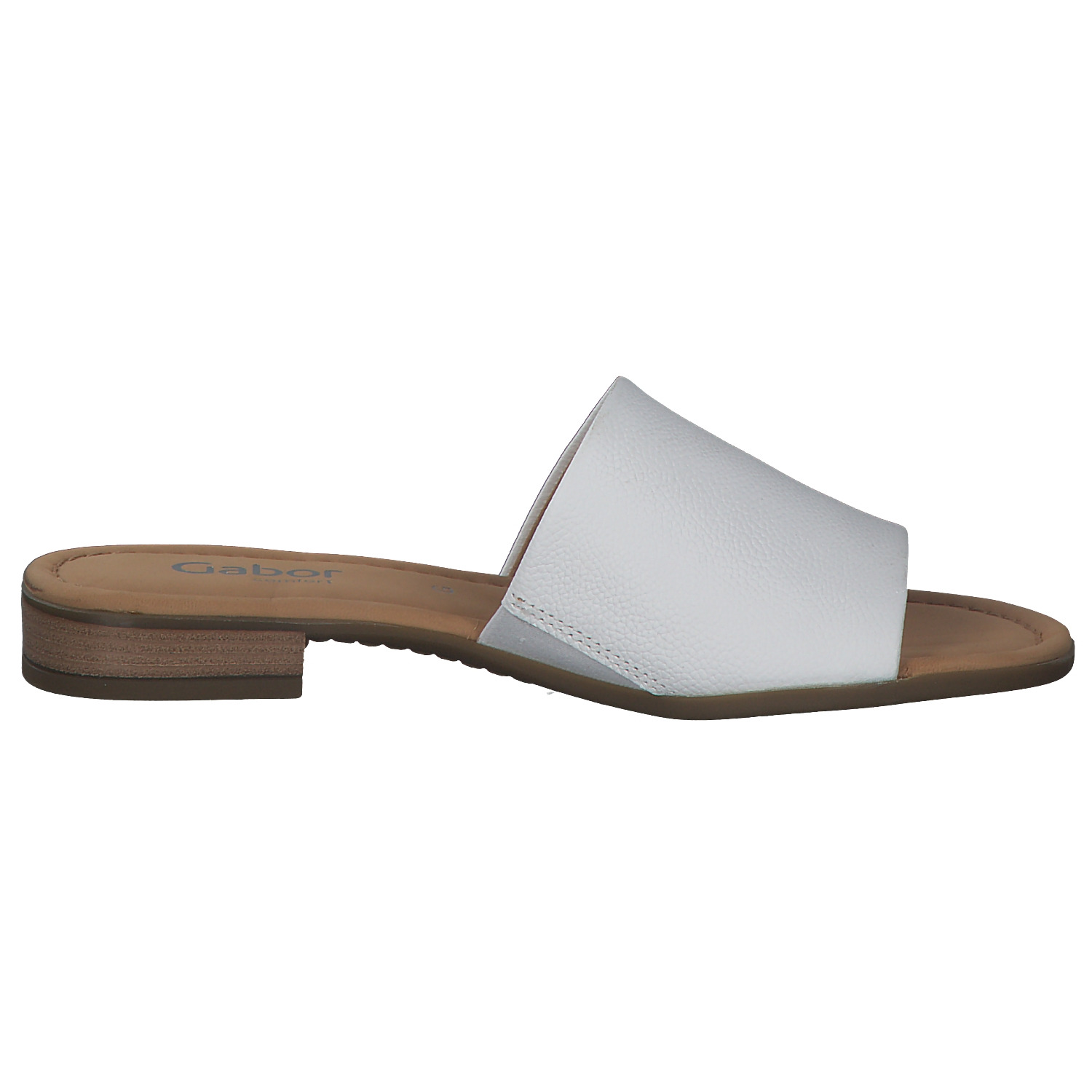 Gabor Comfort Rhodos 62.790, Pantoletten, Damen, Weiß