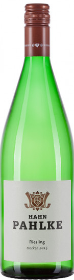 2022 Riesling *LITER* trocken Bio 1,0 L - Weingut Hahn Pahlke