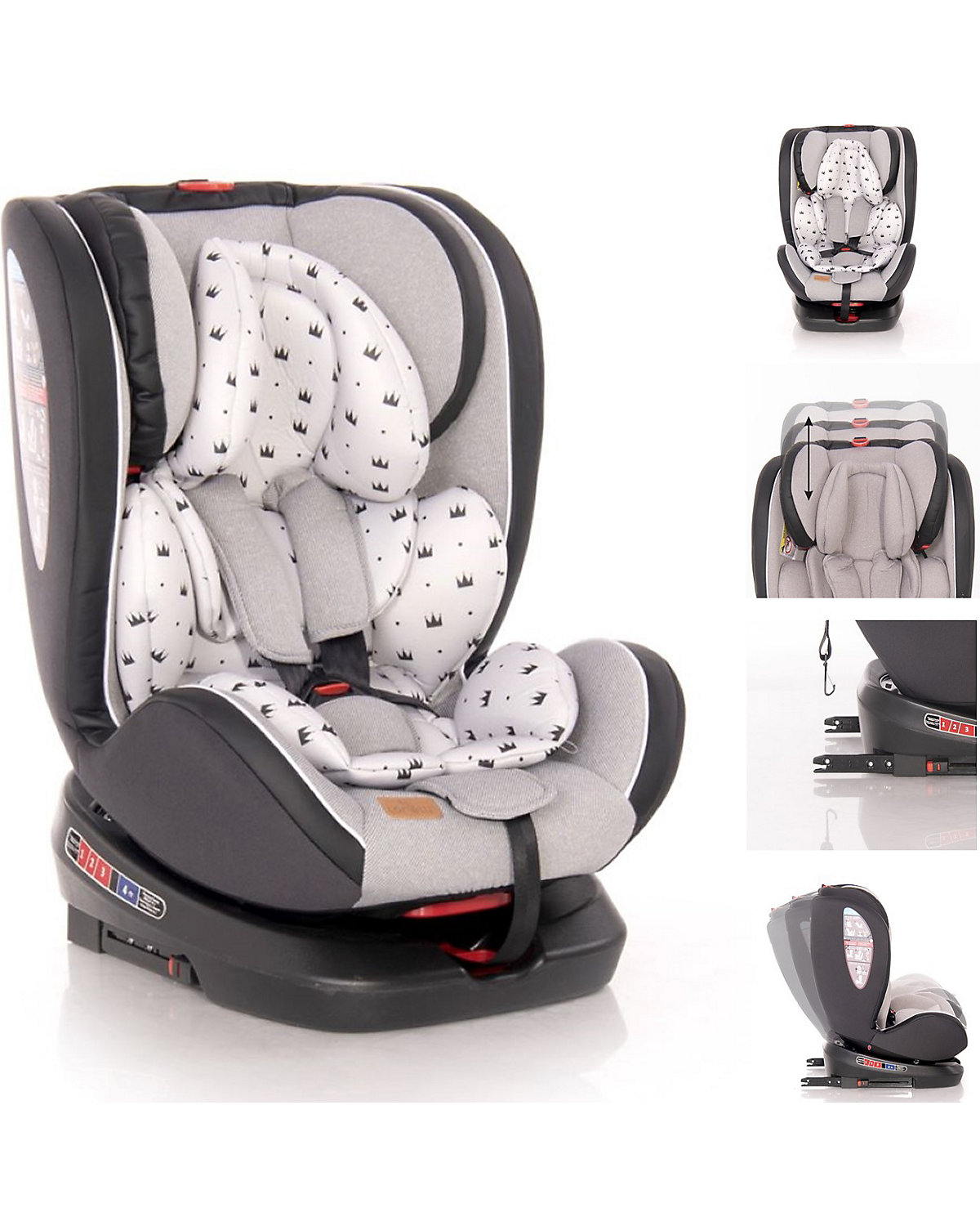 Kindersitz Nebula Gruppe 0+/1/2/3 (0-36 kg) Isofix Kindersitze