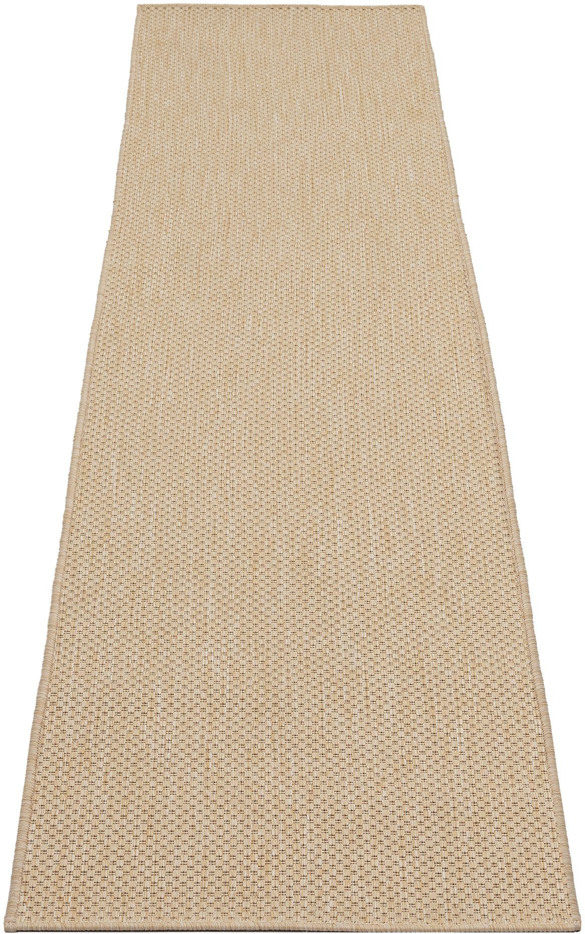 Läufer Saylor, Leonique, rechteckig, Höhe: 5 mm, In- und Outdoor geeignet, Sisal-Optik, Wetterfest & UV-beständig