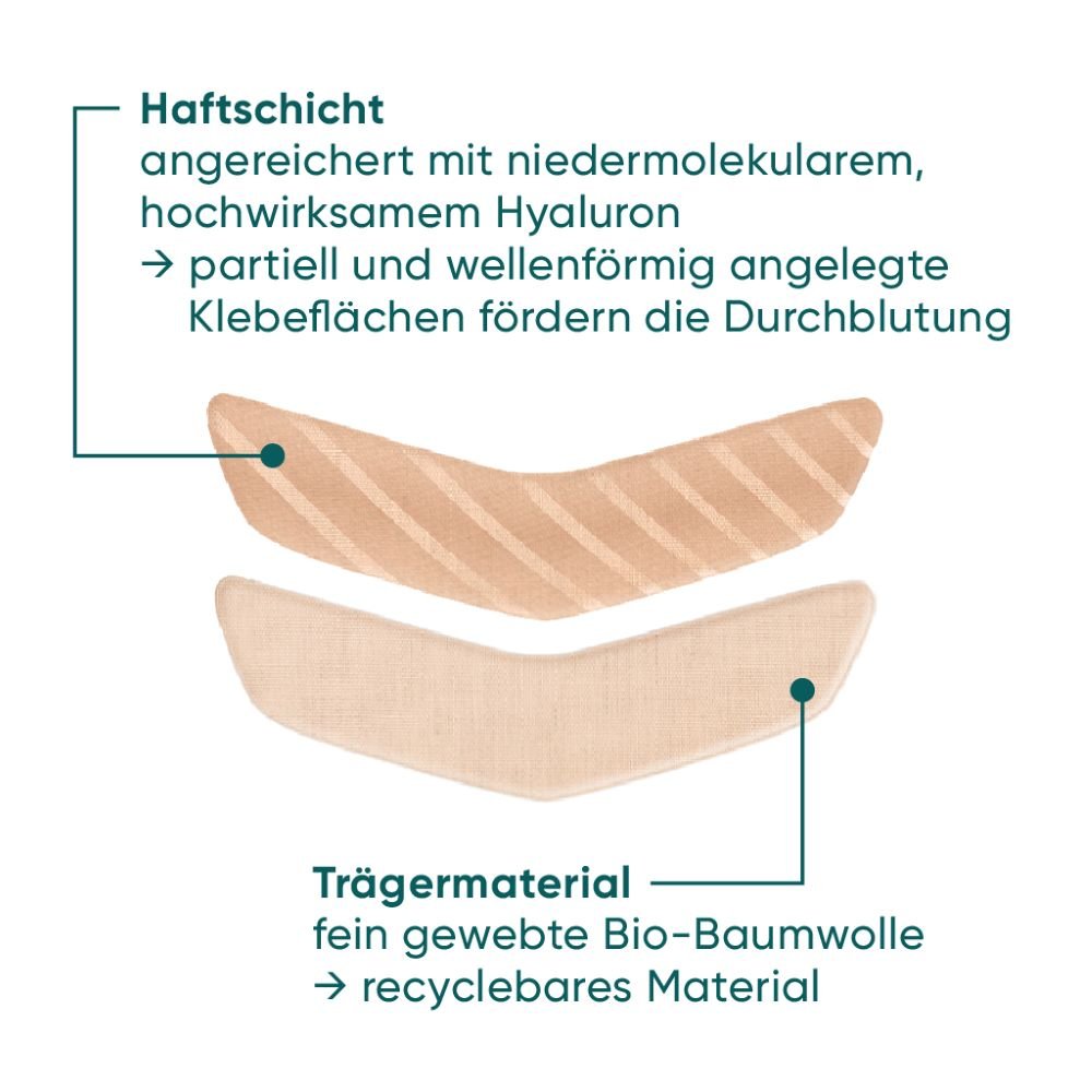 Apricot Beauty Pads Mund Patches mit Hyaluron