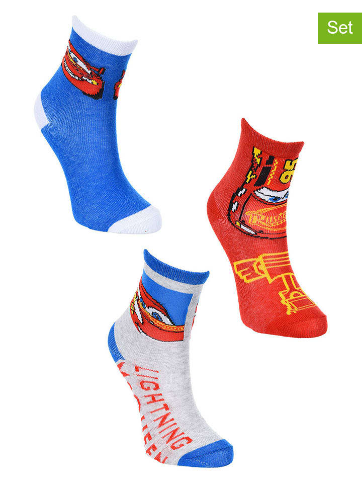 Disney Cars 3er-Set: Socken 
