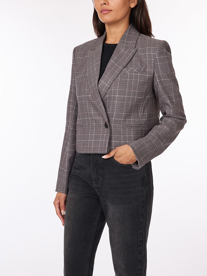 Scotch & Soda Blazer in Grau/ Schwarz günstig kaufen
