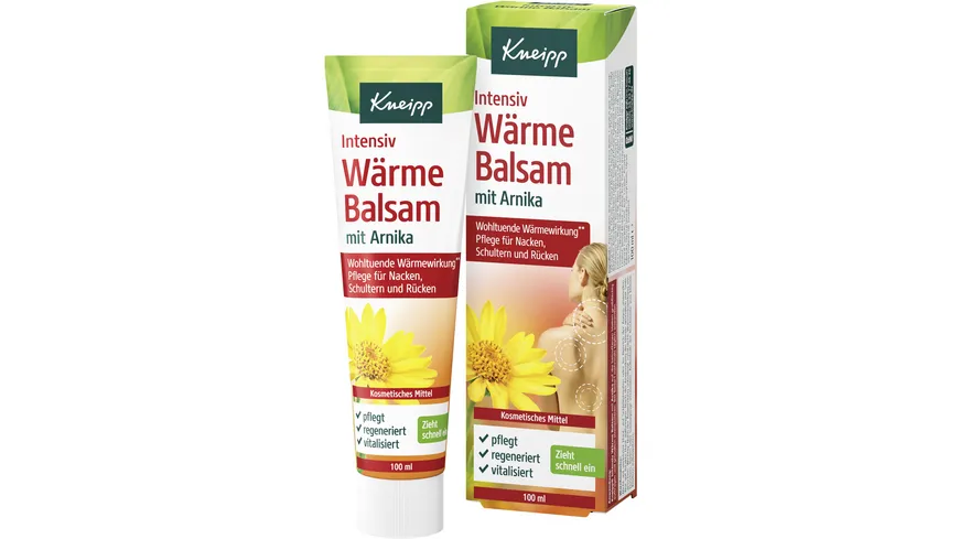 Kneipp Intensiv Wärme Balsam mit Arnika 100 ml