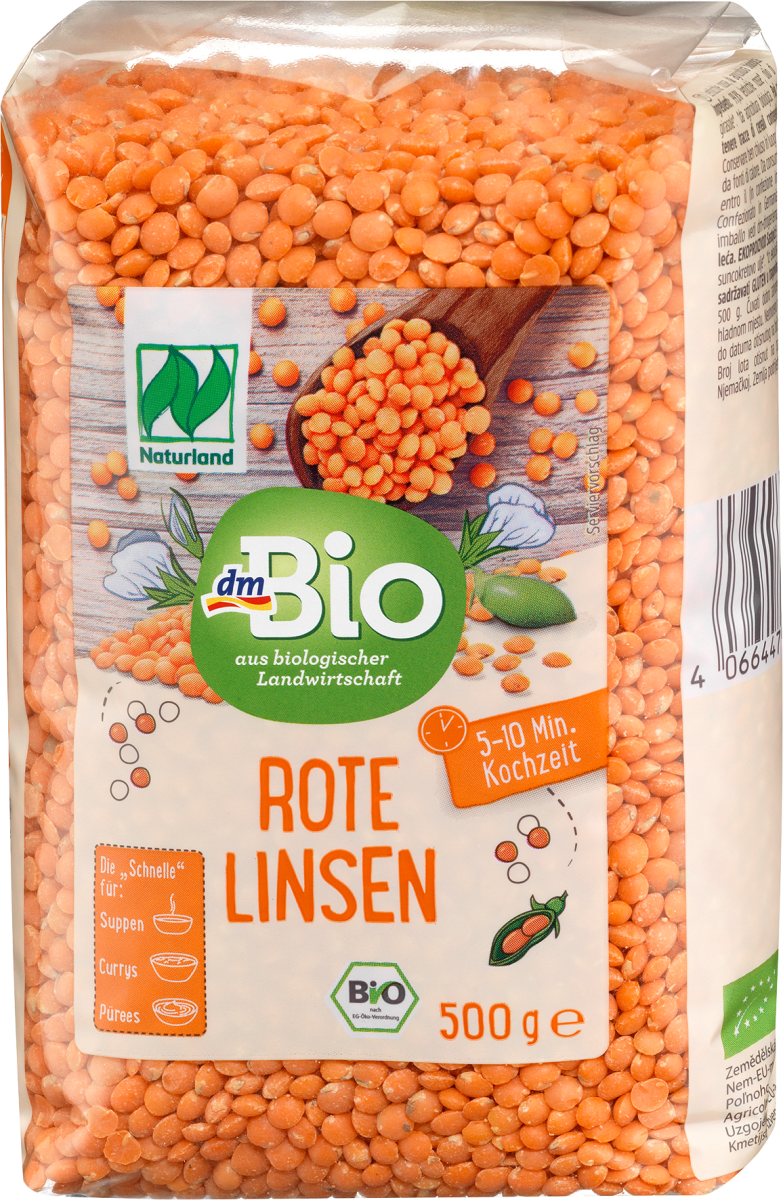 Rote Linsen, 500 g